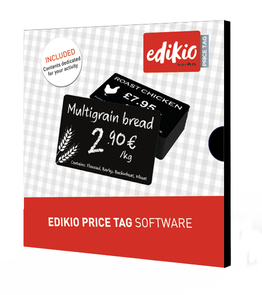 New Edikio Price Tag software