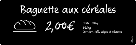 Bäckerei-Baguette-Getreide-Preisschild-edikio-price-tag
