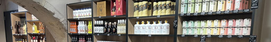 Italian gourmet products at Da Mirella