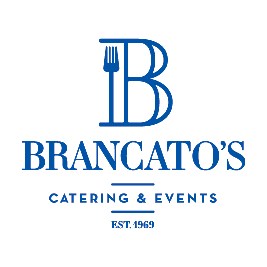 Logo von Brancato’s Catering & Events auf weißem Hintergrund